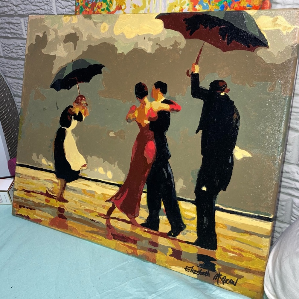 Hand Painted Art Work last Markdown! Relisting at $120 tomorrow